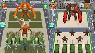 Army vs Kong Monster  - Merge Tank Master Battle, Kong Monster Merge Fight