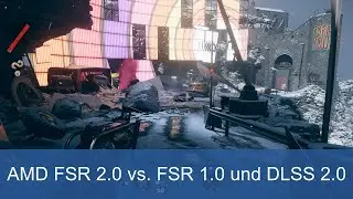 AMD FSR 2.0 vs. FSR 1.0 und Nvidia DLSS 2.0 in Deathloop - Vid#2