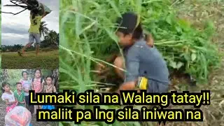 LUMAKI SILA NA WALANG TATAY  lumalaban sa buhay Kasama ang nanay sa bukid ll Rene OC
