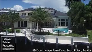 Boca Raton Real Estate - Waterfront Mansion Boca Raton - 434 South Maya Palm Drive, Boca Raton, FL
