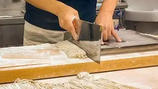 japanese food - Art of making SOBA NOODLES そば