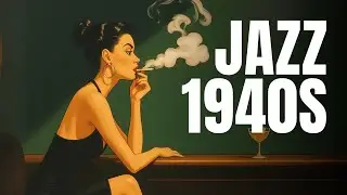 Sultry jazz noir 1940s playlist - Not Very Far | moody female vocal jazz for lonely late nights ❤