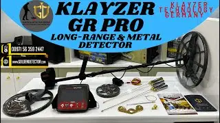 Accurate metal detector & long-range with target discrimination| Klayzer Gr Pro | Klayzer Technology