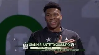 2019 NBA ALL STAR GAME Teams Players Introduction Starting Line-up