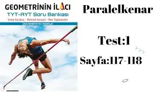ACİL YAYINLARI GEOMETRİNİN İLACI TYT AYT SORU BANKASI Paralelkenar test:1
