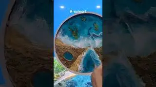 #ocean #beach #art #customized #resinart #miniature #oceanresinart #ytshorts #ytviral #yt #ytvideo 🌊