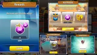 #795. Dragon city | Top 1 Arena Rush | Open 3 new random Shiny Sticker Pack.