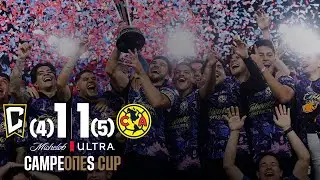 COLUMBUS CREW 1-1 AMÉRICA | En PENALTIS... ¡Las ÁGUILAS se quedan con la CAMPEONES CUP ⚽🏆!