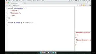 040 Destructuring Arrays