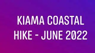 Kiama Coastal Hike