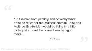 Mel Brooks Quotes