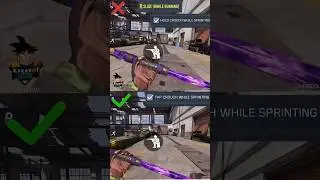 Slide while sprinting settings tutorial #codmtamil #prosettings #callofduty #codm #codmobile #shorts