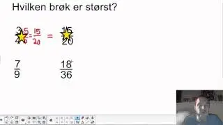 Hvilken brøk er størst?