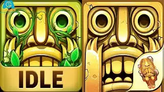 iGameMix🏛Winky & Pip TEMPLE RUN 2 Vs TEMPLE RUN IDOL EXPLORERS LEVEL 1😍Kid Gameplay #1344