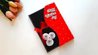 Beautiful Handmade Valentine's Day Card for Someone Special | Greeting Card for Love | Tutorial