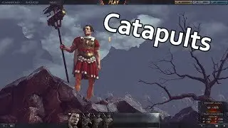 Total War Arena - Artillery Gameplay - Roman Tier 3 Catapults Review