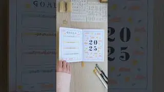 2025 bullet journal setup
