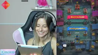 Gemita Reta a su Amiga a Una Partida De Clash Royale