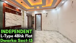 Independent 4Bhk Flat L-Type Corner Dwarka Sect-15 में Near Vegas Mall & Dwarka Sect-14 Metro