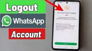 How to Logout WhatsApp Account | WhatsApp Logout Guide 2026