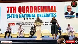 PREZ MAHAMA POWERFUL SPEACH AT GNAT's 7TH QUADRENNIAL 54TH NATIONAL DELEGATES CONFERENCE