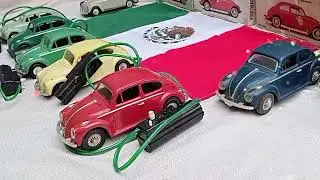 VOLKSWAGEN VOLCHITOS JUGUETES PLASTIMARX MÉXICO 1970