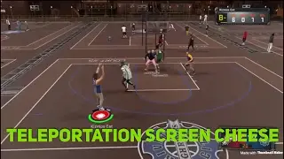 Nba2k17 teleport screen cheese glitch!🔥