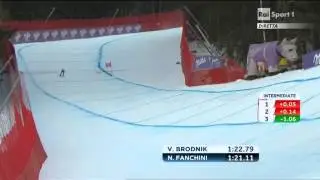 Nadia Fanchini argento in discesa libera ai mondiali di schladming 10/02/2013