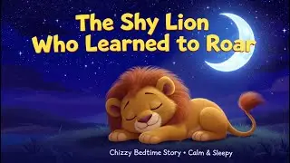 The Shy Lion Who Learned to Roar 🦁🌙 | Bedtime Story for Kids | Calm Sleep Story #animation