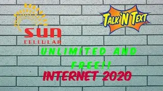SUN AND TNT FREE UNLIMITED INTERNET 2020 | Create your own account 😘😘