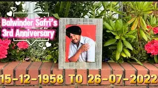 Balwinder Safri’s 3rd Anniversary | Nikki & Priya Safri,Jasvinder and Ezzie Virk,Balbir Bhujhangy