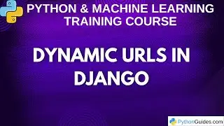 Creating a Dynamic URL in Django | Django Framework | Django Tutorial