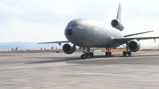 Operation Allies Refuge: NAS Sigonella First Arrival Flight (B-Roll)