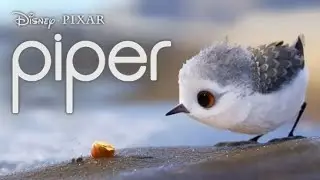 Relaxing Beach Vibes with Baby Piper ~ Cute 4K Animation | Disney-Pixar 