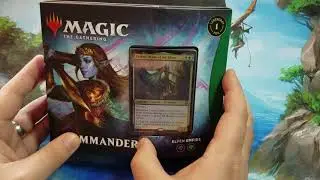 Kaldheim Elven Empire Commander Deck Unboxing - Magic: The Gathering (MTG)