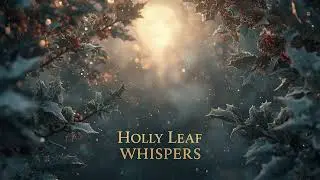 ✨ Holly Leaf Whispers &ndash; Peaceful Christmas Lullaby for Kids | Gentle Winter Sleep Music 🌿❄️