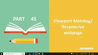HTML Tutorial in HINDI [Part 45]Viewport in HTML| Learn to Design Website