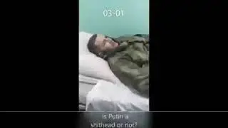 These Russian soldier is smiling as he makes a video of an artillery shelling on Ukraine.