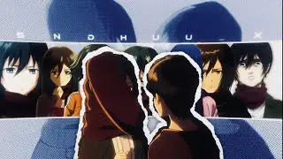 Attack on titan x Zindagi tere naal [AMV] 4k 