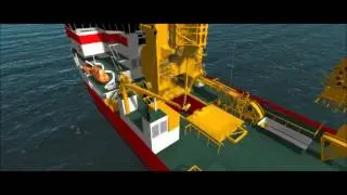 IHC training simulator pipe lay vessels