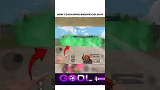 @GodLRashuLive HOW TO CHANGE SMOKE COLOUR IN 4.0 UPDATE🔥@JONATHANGAMINGYT #bgmi #gaming