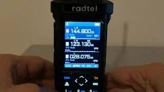 APRS Settings for Radtel RT-950 Pro