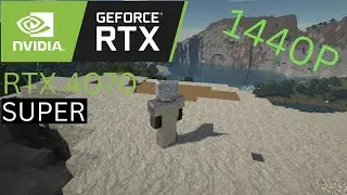 Minecraft RTX 4070 Super test| 1440P