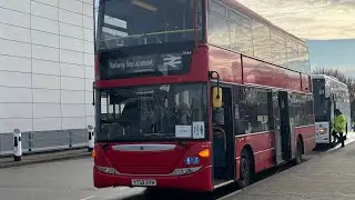Scania N230UD OmniCity South East Bus Hire YT59DYH Rail Replacement to Gatwick Airport 