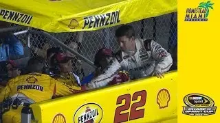 Edwards shows class after championship-ending wreck