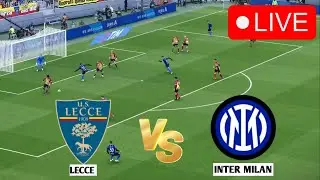 🔴 [LIVE] : LECCE VS INTER | Serie A 2024/25 Full Match I eFOOTBALL PES 21 GAME