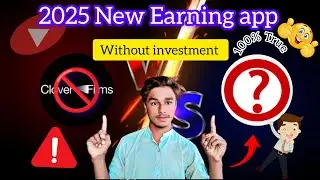 2025 New Earning app 😱 | Without investment | Clover Films Update #viralvideo #earnmoney #youtube 