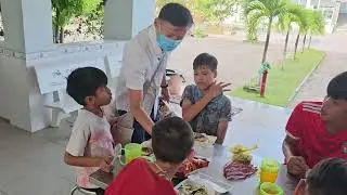Sept 21st 2025 Charity for the lonely elderly people of Vietnam in Bac Lieu. 