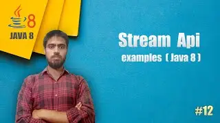 Stream Api of Java 8 practice #12 2024 java