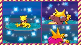 [Live] Shiny Abra after 14150 random encounters! + Evolutions [PokemonSoulSilver]